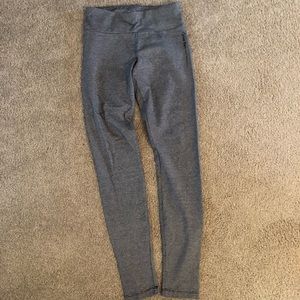 Calvin Klein striped workout leggings